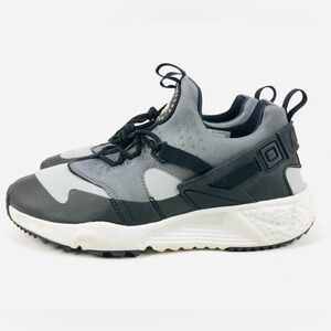 Nike Air Huarache Utility Base Grey Black 806807-003 Running Shoes-Mens 15